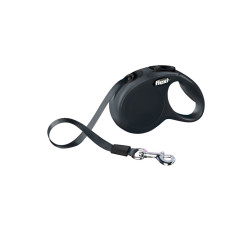 FLEXI CLASSIC SANGLE L 8M NOI de Zolux - Produit pour animaux dans Laisses pour chien
