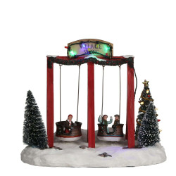 BALANCOIRES 18.5CM de Edelman - deco maison et noël dans 🏘️Villages miniatures