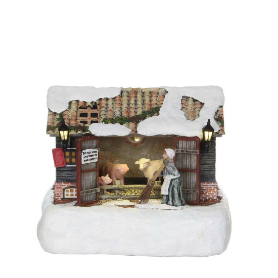 FERME 14CM de Edelman - deco maison et noël dans 🏘️Villages miniatures