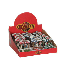 MARCHE NORDIQUE 9CM de Edelman - deco maison et noël dans 🏘️Villages miniatures