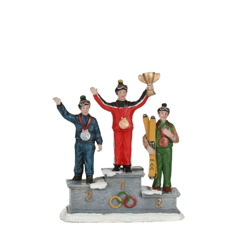 PODIUM GAGNANTS 11CM de Edelman - deco maison et noël dans 🎅Figurine de Noël