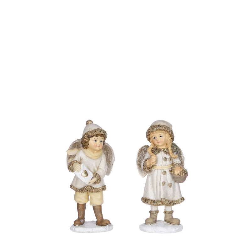 ENFANT CREME 16.5CM de Edelman - deco maison et noël dans 🎅Figurine de Noël