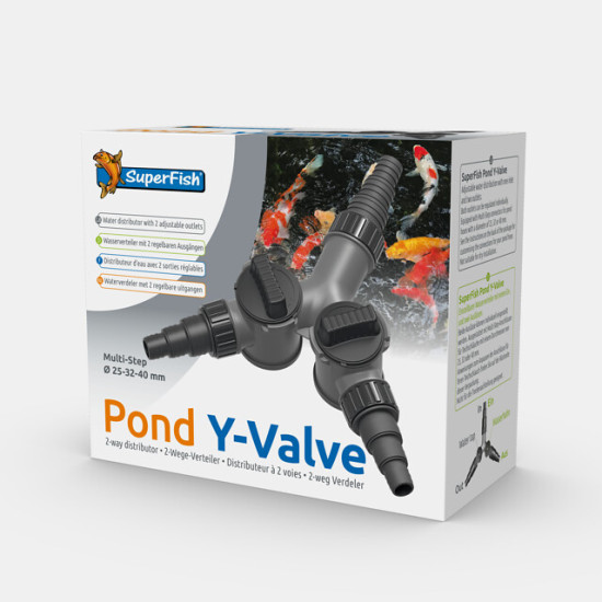 SF POND Y VALVE 25-32-40 MM de Superfish - Aquadistri - accessoires pour aquarium et bassin dans Pompe de bassin