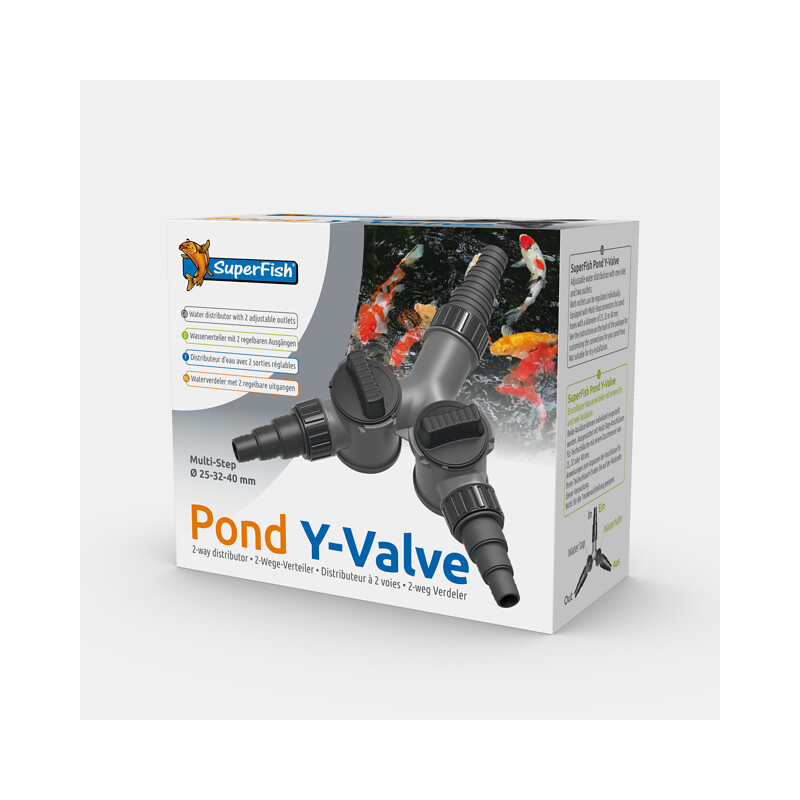 SF POND Y VALVE 25-32-40 MM de Superfish - Aquadistri - accessoires pour aquarium et bassin dans Pompe de bassin