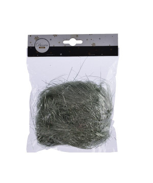 /CHEVEUX D'ANGE VERT SAUGE de Kaemingk - deco de la maison dans 🎄Déco de sapin