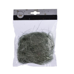 /CHEVEUX D'ANGE VERT SAUGE de Kaemingk - deco de la maison dans 🎄Déco de sapin