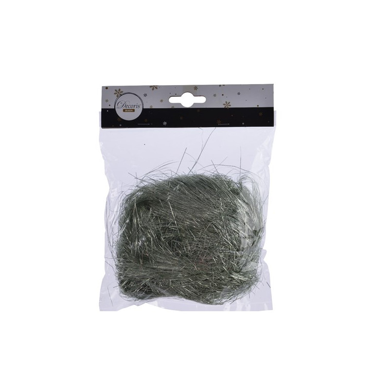 /CHEVEUX D'ANGE VERT SAUGE de Kaemingk - deco de la maison dans 🎄Déco de sapin