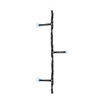 /GUIRLANDE NOIR/BLANC FROID 9M-120L de Kaemingk - deco de la maison dans 💡Guirlande et déco électrique
