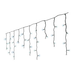 /STALACTITE NOIR/BLANC FROID 7.5M-175L de Kaemingk - deco de la maison dans 💡Guirlande et déco électrique