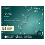 /GUIRLANDE TRANSPARENT/BLANC CHAUD 13.5CM-180L de Kaemingk - deco de la maison dans 💡Guirlande et déco électrique