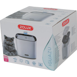 FONTAINE A EAU 3L IGUAZU de Zolux - Produit pour animaux dans Gamelles, distributeurs et fontaines pour chats