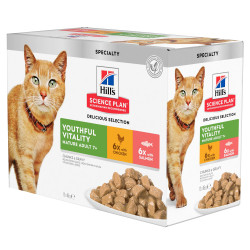 Chat YV Multipack 12x85g de Hill's - croquette pour chien et chat dans Patees pour chats