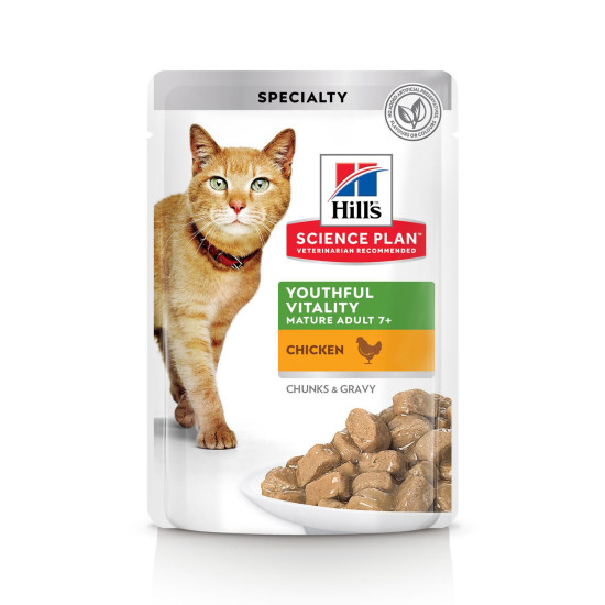 Chat YV Multipack 12x85g de Hill's - croquette pour chien et chat dans Patees pour chats