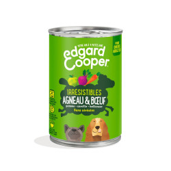 Boite patée pour chien Agneau 400G Edgar&Cooper de Edgard Cooper - croquette pour chiens dans Pâtée pour chien