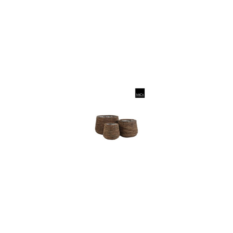 Panier santo h29 d40 de Edelman - deco maison et noël dans Corbeilles - Panières- Paniers