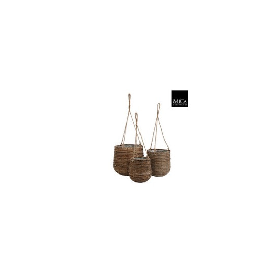 Suspension santo h31 d33 de Edelman - deco maison et noël dans Corbeilles - Panières- Paniers