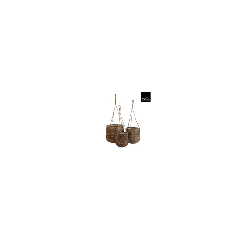 Suspension santo h29 d26 de Edelman - deco maison et noël dans Corbeilles - Panières- Paniers
