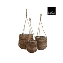 Suspension santo h21 d21 de Edelman - deco maison et noël dans Corbeilles - Panières- Paniers