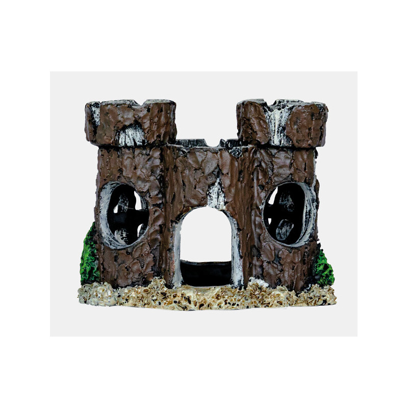 DECO ROUND CASTLE S de Superfish - Aquadistri - accessoires pour aquarium et bassin dans Sujets pour aquarium