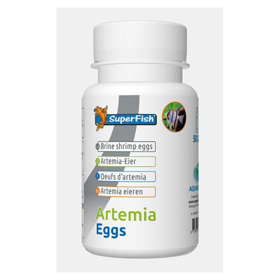ŒUFS ARTEMIA 50 GR de Superfish - Aquadistri - accessoires pour aquarium et bassin dans Alimentation autres poissons