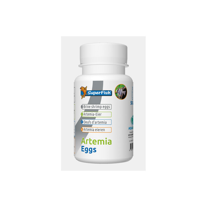 ŒUFS ARTEMIA 50 GR de Superfish - Aquadistri - accessoires pour aquarium et bassin dans Alimentation autres poissons