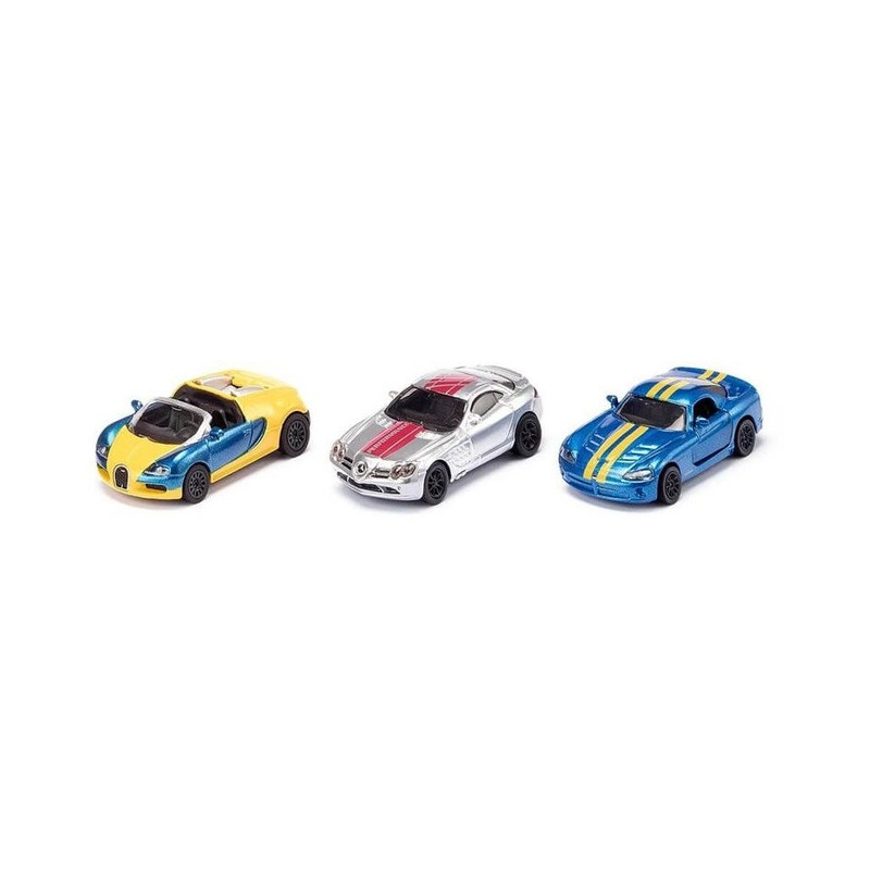 COFF.CADEAU 3 VOITURE SPORT de Siku - voiture pour enfant dans Voiture et tracteur