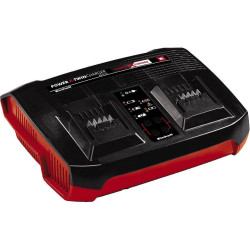 Double Chargeur rapide Power X-Change de Einhell - tondeuse et outil à batterie dans Chargeur et batterie pour outils de jardin