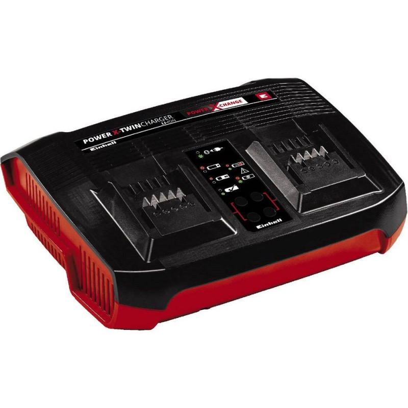 Double Chargeur rapide Power X-Change de Einhell - tondeuse et outil à batterie dans Chargeur et batterie pour outils de jardin