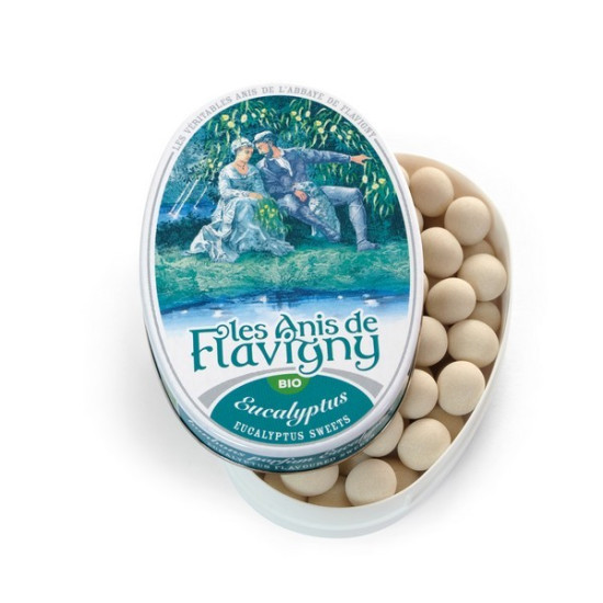 /ANIS DE FLAVIGNY EUCALYPTUS BIO BOITE 50G de Table des producteurs Libourne dans 🍬 Friandises et Bonbons