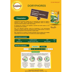 DORYPHORES AUTO DOSEUR 125ML de Solabiol - traiement bio pour plantes dans Insecticide