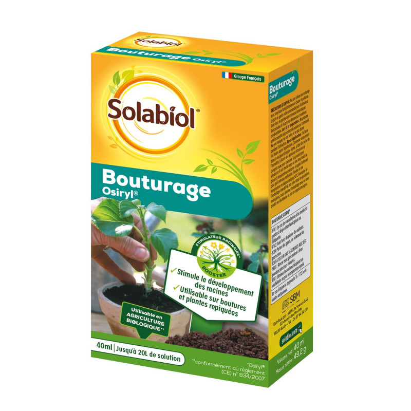 BOUTURAGE OSIRYL 40 ML de Solabiol - traiement bio pour plantes dans Anti-maladie
