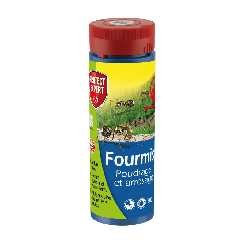 ANTI FOURMIS POUDRE ARROSAGE 600G de Protect Expert -pour traiter ou prévenir dans 🐜 Produits anti Fourmis