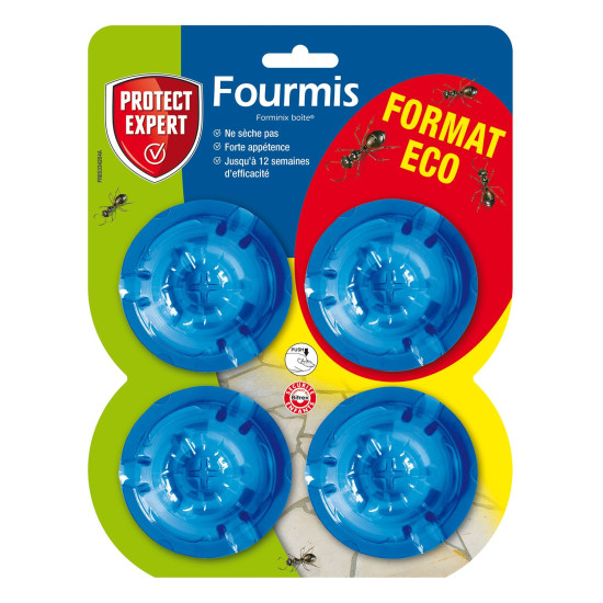 FOURMIS -BOÎTES APPÂTS 4X2G de Protect Expert -pour traiter ou prévenir dans 🐜 Produits anti Fourmis
