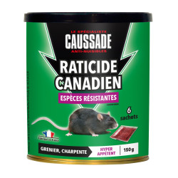 Raticide canadien 150G de Caussade - anti rats et souris dans 🐁 Raticide / souricide