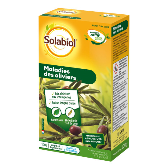 MALADIES DES OLIVIERS 100G de Solabiol - traiement bio pour plantes dans Anti-maladie