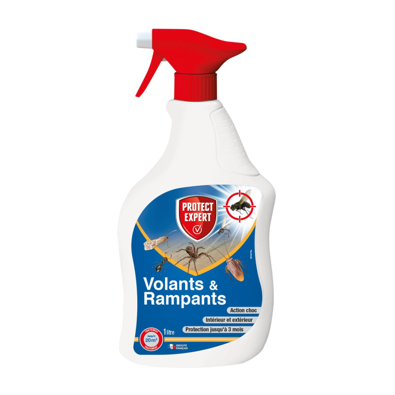 /STOP INSECTES 1L de Protect Expert -pour traiter ou prévenir dans 🕷🪰Produits anti Insectes volants et rampants