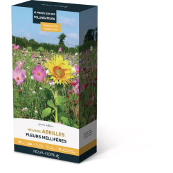 MELANGE ABEILLES 30M2 de Novaflore - fleurs melliferes pour papillons et abeilles dans Graines de Fleurs pour les abeilles