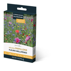 MÉLANGE PAPILLONS 3M2 de Novaflore - fleurs melliferes pour papillons et abeilles dans Graines de Fleurs pour les abeilles