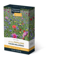 MÉLANGE PAPILLONS 7M2 de Novaflore - fleurs melliferes pour papillons et abeilles dans Graines de Fleurs pour les abeilles