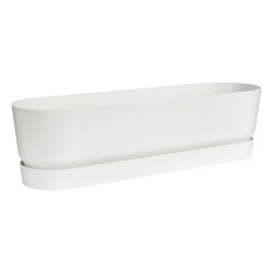 /greenville long 70cm blanc de Elho - Pot en plastique de qualité dans Jardinieres