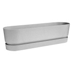 /greenville long 70cm living ciment de Elho - Pot en plastique de qualité dans Jardinieres