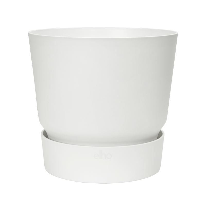 greenville rond 20cm blanc de Elho - Pot en plastique de qualité dans Pots en plastique