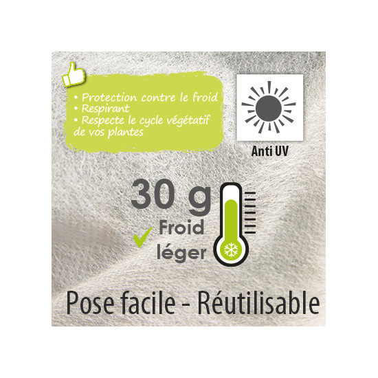 VOILE HIVERNAGE 2X5M de Jardinerie Bordeaux Libourne Gironde dans Protection d'Hiver
