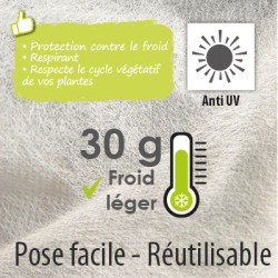 VOILE HIVERNAGE 2X5M de Jardinerie Bordeaux Libourne Gironde dans Protection d'Hiver