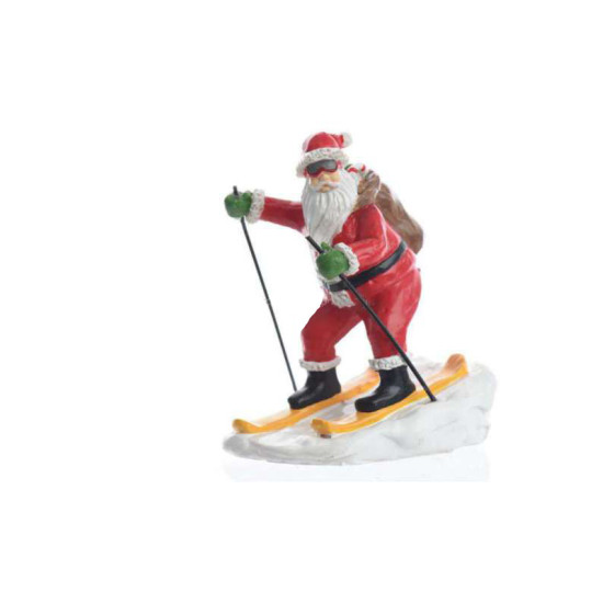 /PN FAISANT DU SKI MULTI de Luminéo et Décoris - produits de décoration dans 🏘️Villages miniatures