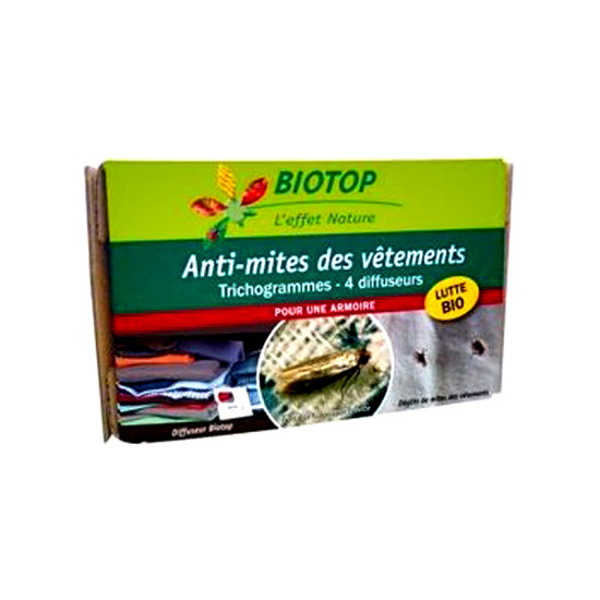 Diffuseur Anti Mites/4 Biotop de Biotop - Traitement bio, insectes pour plantes dans Phéromone et nématode