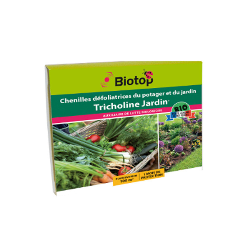 Tricholine Jardins. Chenilles Du Potager Biotop de Biotop - Traitement bio, insectes pour plantes dans Phéromone et nématode