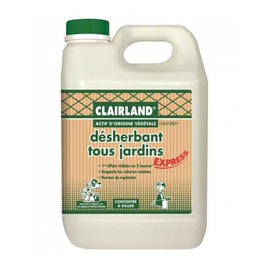 DESHERBANT TOUS JARDINS 2.5L de Clairland - Desherbant dans 🌱 Desherbant