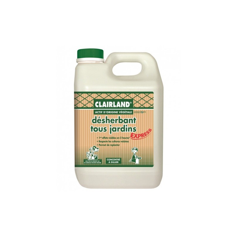 DESHERBANT TOUS JARDINS 2.5L de Clairland - Desherbant dans 🌱 Desherbant