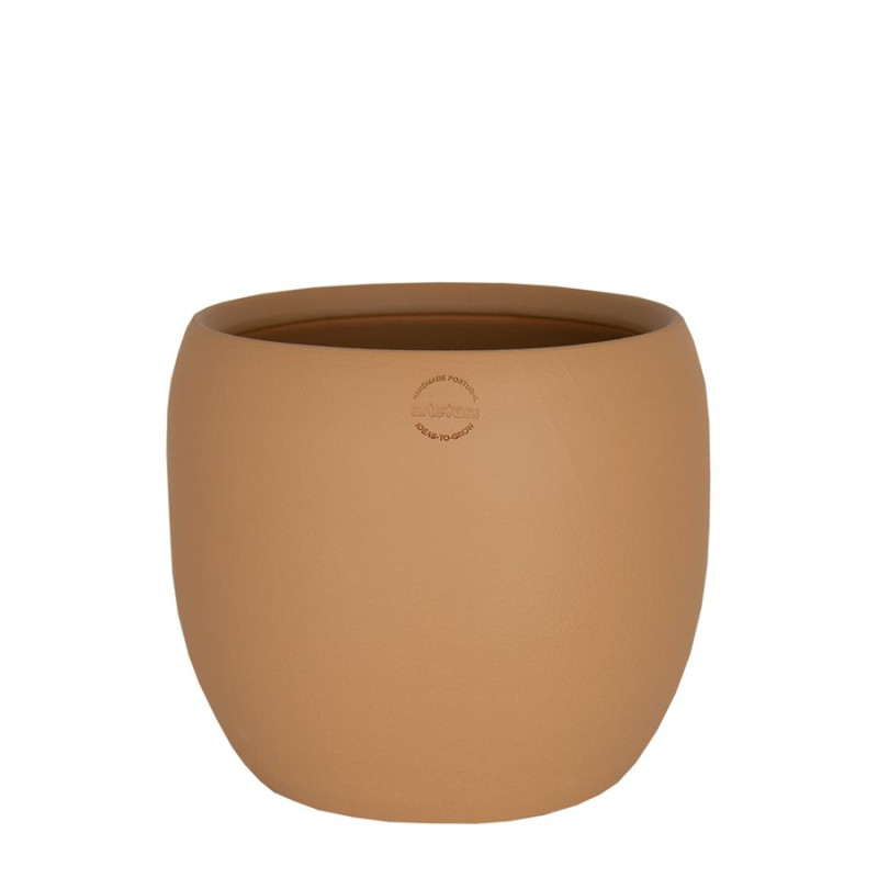 Cache-Pot Cibele 33Cm Moutarde de Artevasi - Vases et jardinières Déco dans Cache-pot et pot déco